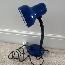 Blue Desk Reading Lamp