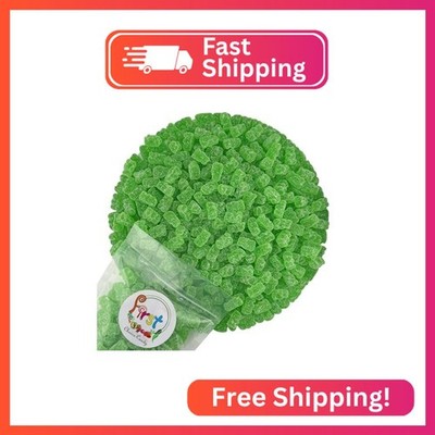 FirstChoiceCandy Fun Sour Gummy Bears (2 Pound (Pack of 1), Sour Tangy Green App