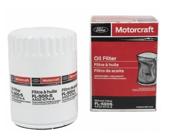 Motorcraft 5W-20 Oil Change Kit W/ Drain Plug For 2011+ Ford F-150 5.0L Coyote – Includes FL-500S Filter, 8-9 Qts Oil, Plug, Gasket