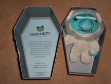 NEW, Deddy Bears Coffin Series 2- FROSTBITE-  5-Inch Plush