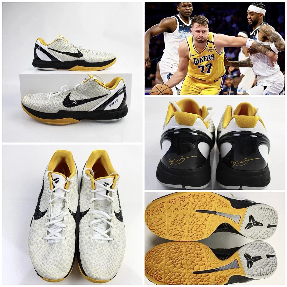 Preços baixos em Nike Zoom Kobe 6 Black Del Sol | eBay