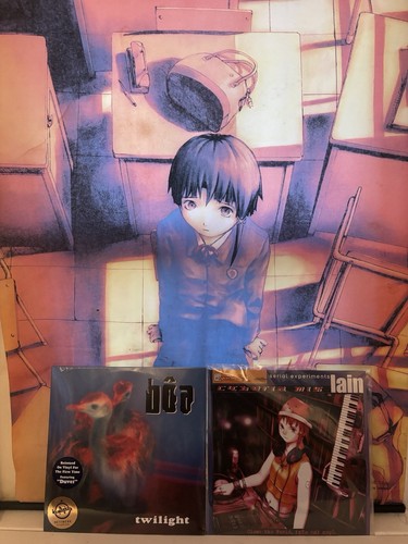 Bettdecke BôA Serie Experimente Lain CyberiaMix Twilight Vinyl x3 LP Sammlung - Bild 2 von 11