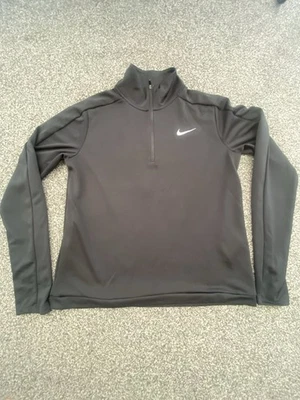 Black Women’s Nike Running Dri-Fit Top Size Medium - Image 1 of 2