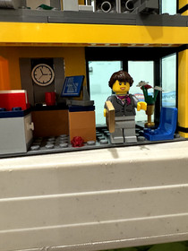 LEGO CITY: Bank & Money Transfer (3661) INCOMPLETE, Bank Build Only, See Pics 