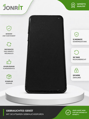 Samsung Galaxy S10e Dual SIM Schwarz 128GB mind. 80% Geprüft