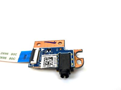Dell Chromebook 11 3180 Audio Jack Daughter I/O Board w/Cable 7YYXC 07YYXC