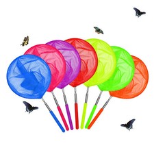 7 Packs Kids Telescopic Butterfly Fishing Nets Great for Catching Outdoor Tools