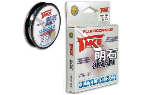 Take Akashi Fluorocarbon Invisible Fishing Line 50 & 100 m Spools All Sizes New - Imagen 21 de 45