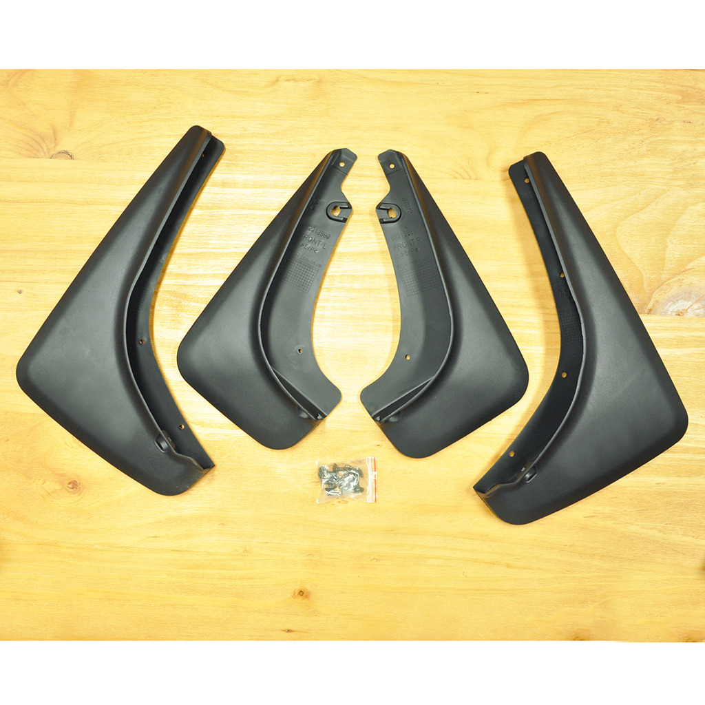 Jeep Cherokee 2014-2016 Front & Rear Mud Flaps Splash Guards Set-image