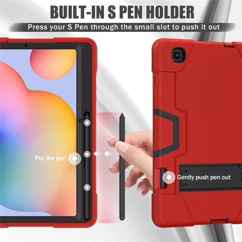 Funda protectora con soporte a prueba de golpes para tablet Samsung Galaxy Tab S6 Lite 10.4 P610 P620 - Imagen 75 de 119