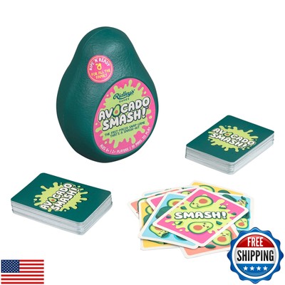 Ridley's Avocado Smash! 71 Piece Family Action Card Game with Storage Case,1 