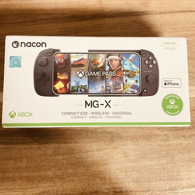 Nacon MG-X Mobile Gaming Controller for Android, Black, Open Box