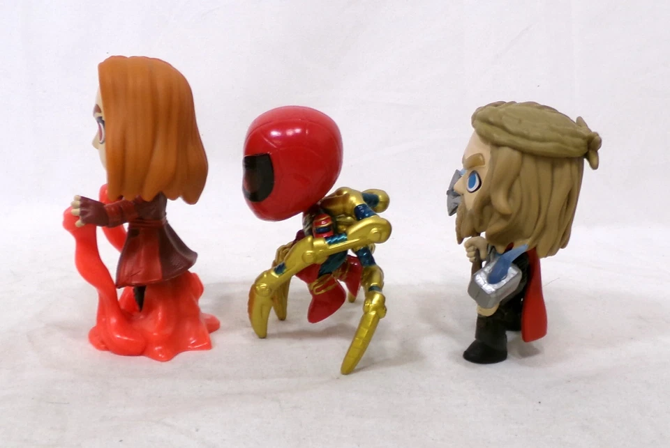 Funko Marvel Mystery Minis Infinity Saga Lote 2.5" Figura Spider-Man Thor Wanda Foto 4 de 4