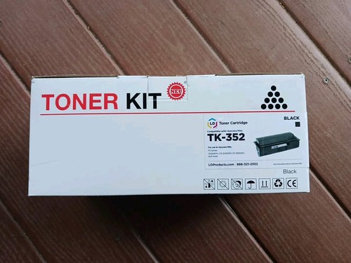 LD TK-352 Black Toner Cartridge Compatible w/Kyocera Mita OPEN BOX 3140MFP+ - 第 2/11 張圖片