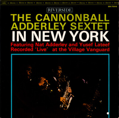 Cannonball Adderley Sextet - In New York / VG / LP