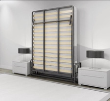 Vertical Double Wall bed ( Folding Guest bed, Pull Down Murphy bed, Hidden bed )