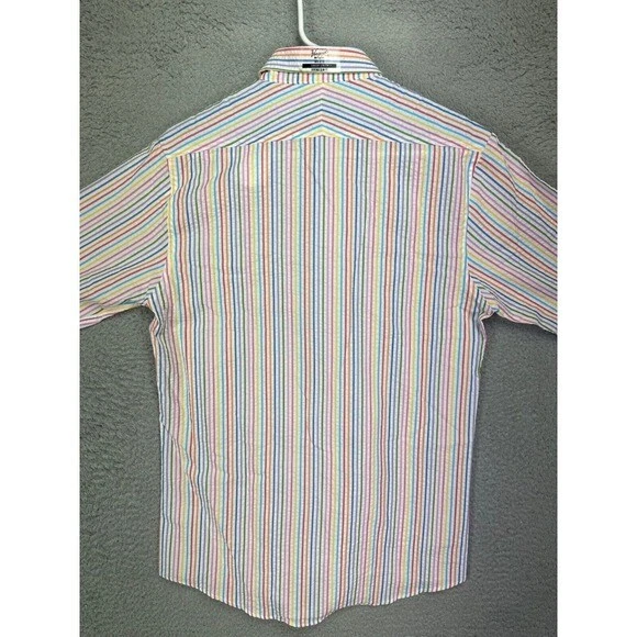 Camisa Penguin By Munsingwear Para Hombre Pequeña 14.5 32-33 Heritage Multi Slim Vestido NUEVO Foto 2 de 4