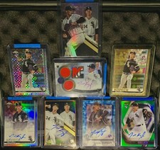 🔥⚾️ MICHAEL KOPECH Rookie Auto Patch /35  2019 Topps Chrome Refractor Auto /499