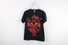 Vintage 90s Star Wars Boys Small Episode 1 Phantom Menace Darth Maul T-Shirt