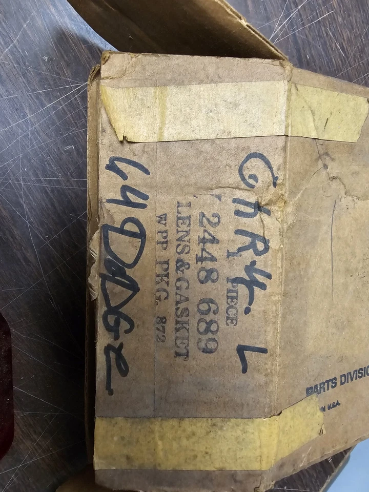 Conjunto de señal de giro Chrysler New Yorker 300 Newport 1964 nuevo de lote original SAE STDB 64 C Foto 4 de 4