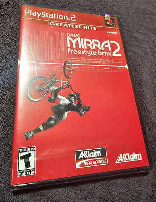Dave Mirra Freestyle BMX 2 (Sony PlayStation 2, 2002) PS2 SEALED NIB