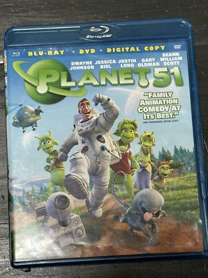 Planet 51 -blu-ray Dvd digital copy Family Animation Movie | eBay