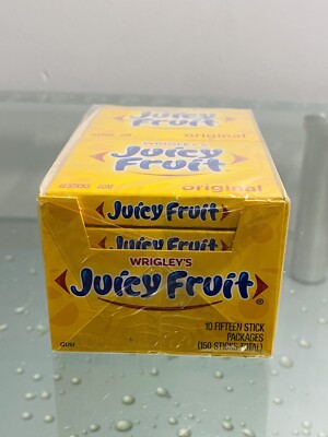 Wrigley's Juicy Fruit Gum 10pk 15 ea