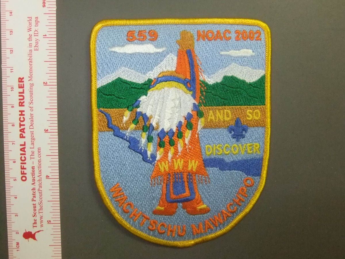 Boy Scout OA 559 Wachtschu Mawachpo Odd-shape 2151DD | eBay