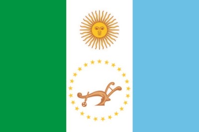 Aufkleber Chaco Provinz Argentinien Flagge Fahne 30x20cm Autoaufkleber Sticker