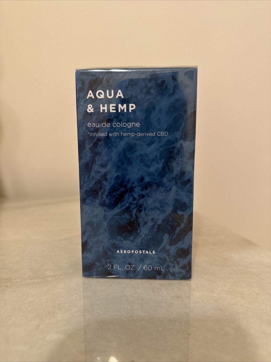 Aeropostale Aero Aqua Hemp Eau de Cologne fragrance spray Sealed