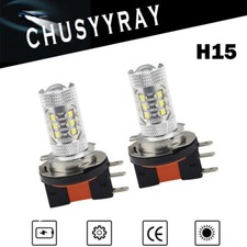 2pcs H15 Halogen Bulb 55w White 6000k Replacement Xenon Headlight Drl Lamp Light 2pcs H15 Halogen Bulb 55w White 6000k Replacement Xenon Headlight Drl Lamp Light
