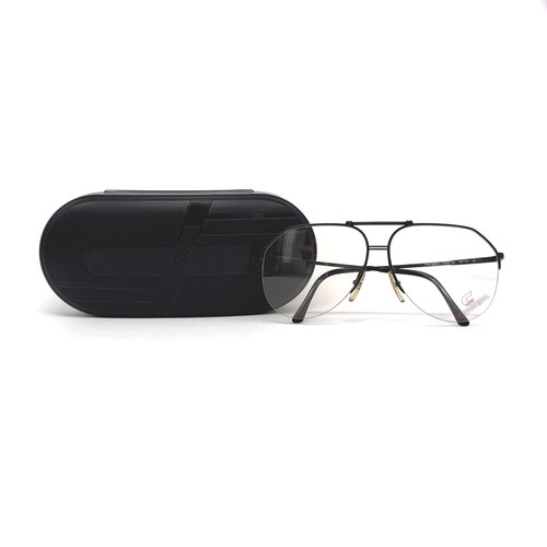 NOS Vintage CARRERA 5313 Glasses - '80S Austria - Black - ORIGINAL - Rimless - Picture 8 of 9