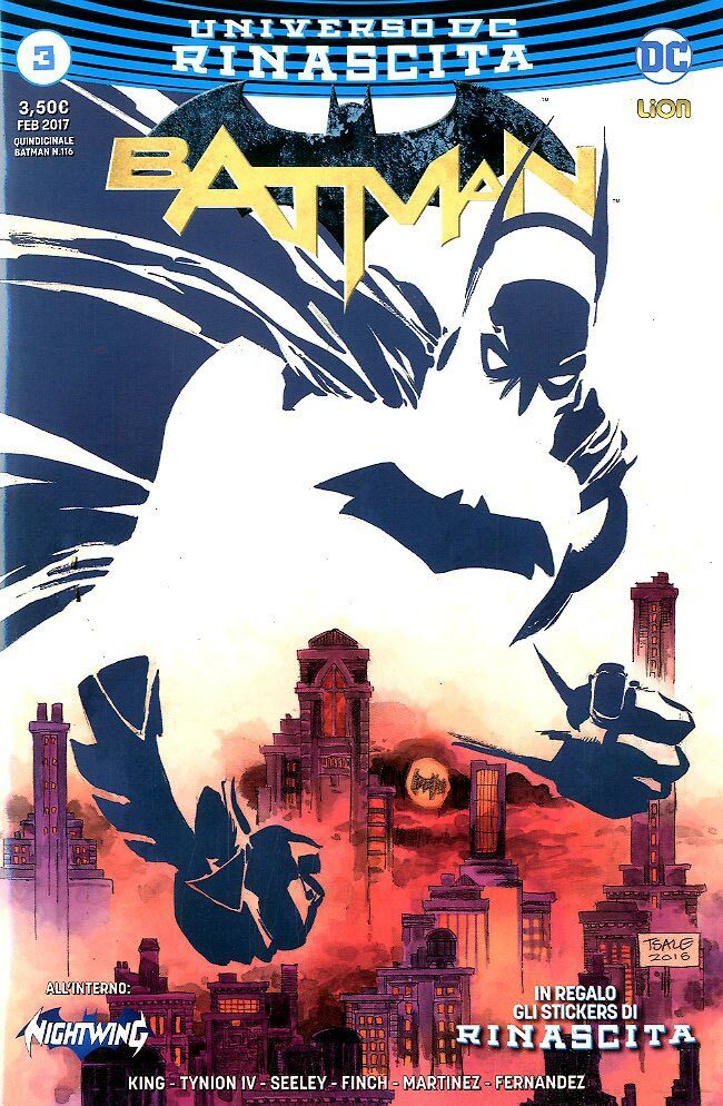 Batman N° 3 (116) - Universo DC Rinascita - RW Lion - ITALIANO NUOVO #NSF3