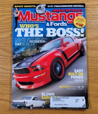 Modified Mustangs & Fords Magazine Back Issue From July 2008 Ford Performance