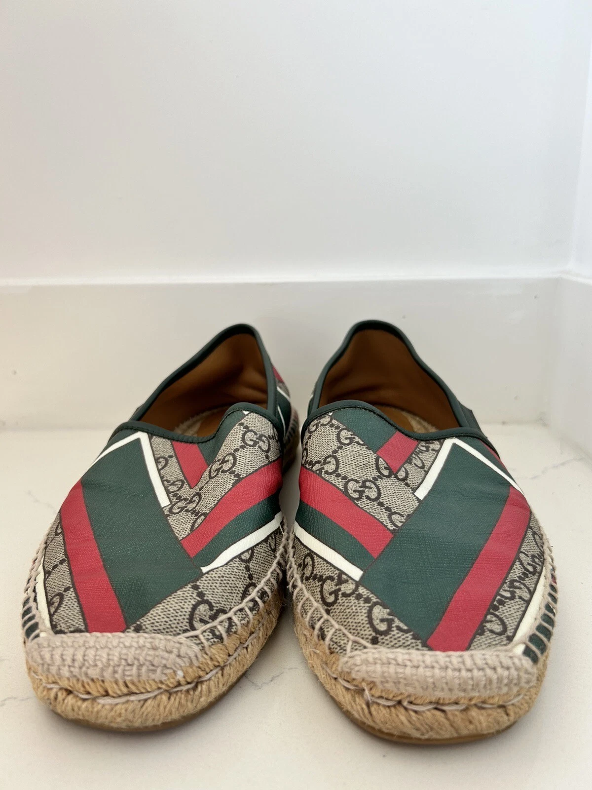 Chaussures d'occasion authentiques Gucci Espadrilles pour hommes taille 7
