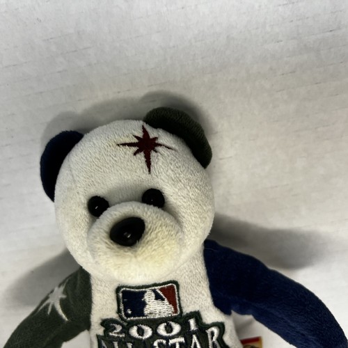 2001 MLB All-Star Game Seattle Mariners - Team ML Beans Authentic Plush Bear - Picture 6 of 8