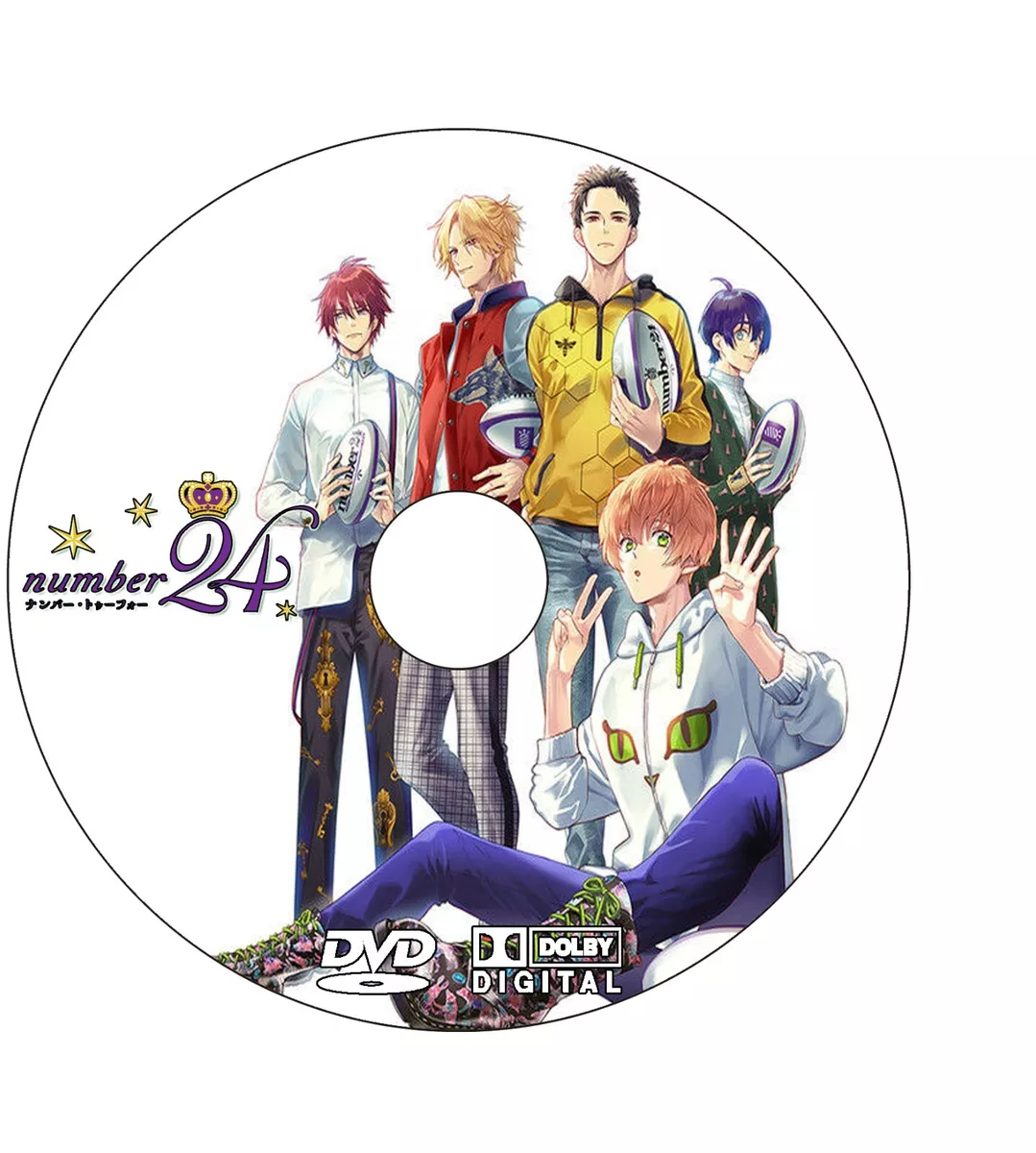  TV anime number24 Volume 1 [Blu-ray] : Movies & TV