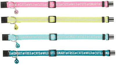 Trixie Safer Life Katzenhalsband reflektierend - mit Sicherheitsverschluss
