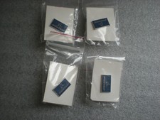 New Lot 4 Boeing Aerospace Company Logo Tie Tack Lapel Pin Blue Silver Aircraft