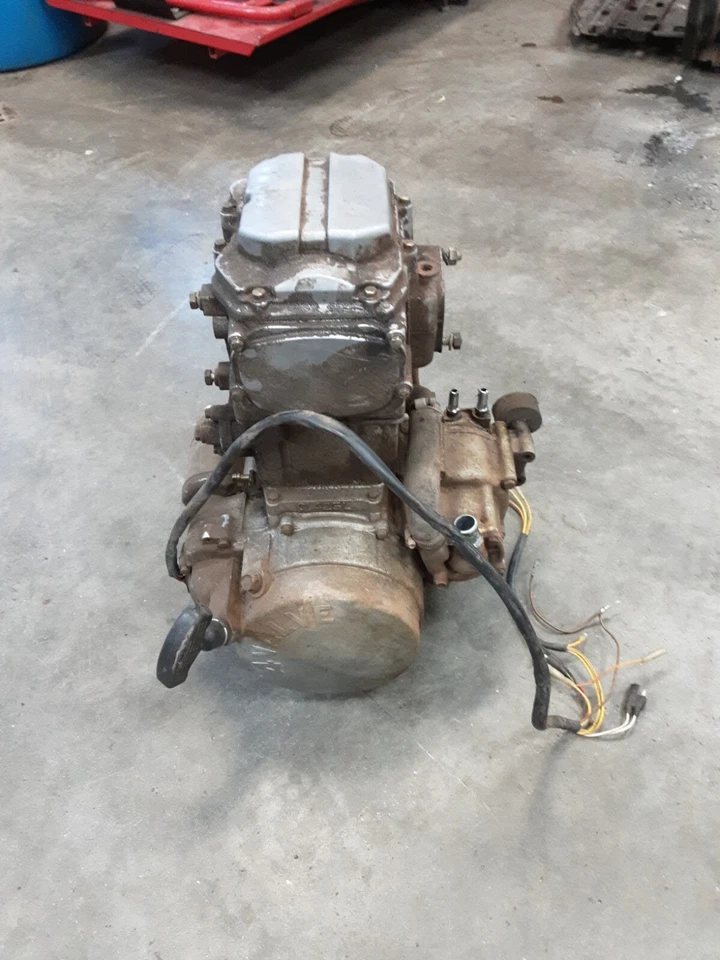 Polaris Magnum 1995 95 2x4 425cc motor principal plateado montaje completo  Foto 2 de 4