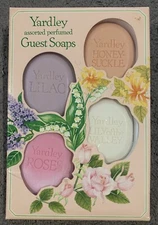 Yardley Of London perfumed guest soaps, Roses, Lilac, Honeysuckle, Lily