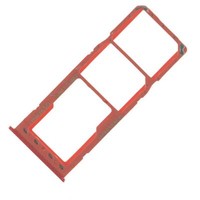Samsung Galaxy A10 SM-A105F Sim Tray Sim Karte Halter Holder Einschub Rot
