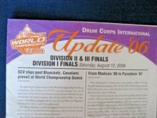 DCI Drum Corps International Show Update '06  2006 Division Finals