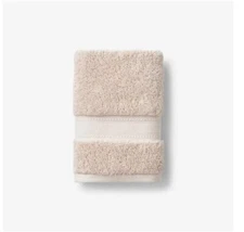 $34 The Company Store Cotton Cashmere Sand Luxury Hand Towel 20"x30" Home Depot