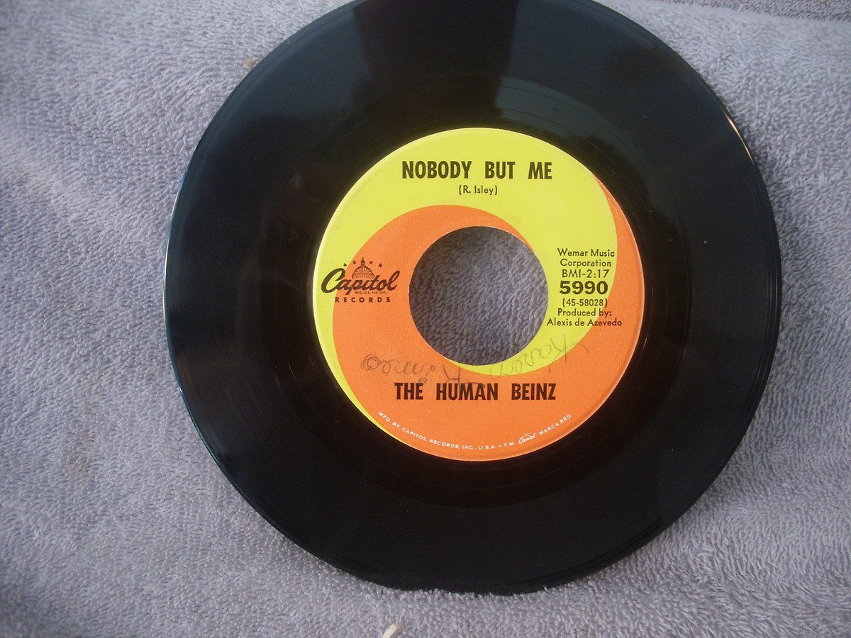 Human Beinz, Nobody But Me / Sueno, Capitol Records 5990