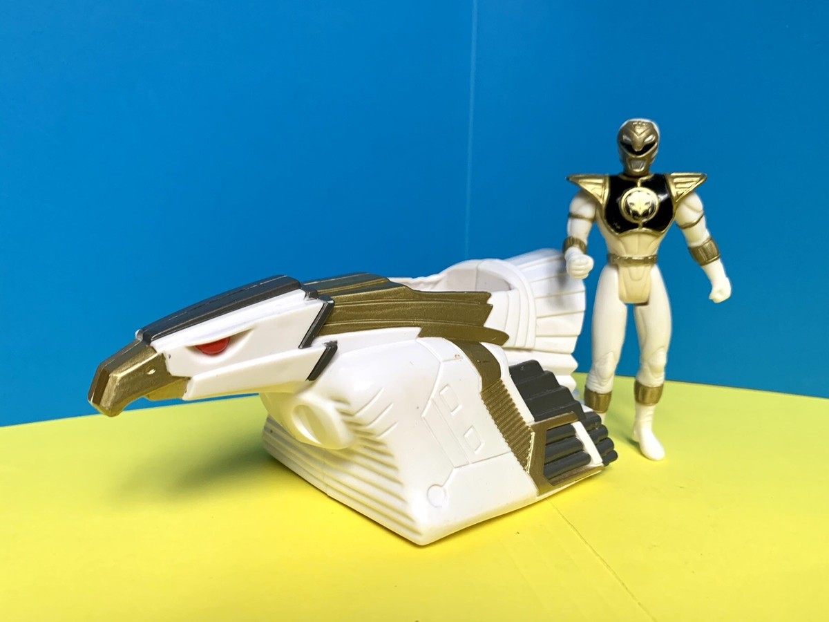 Mighty Morphin White Eagle Power Ranger & Ninjazord Ship
