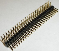 50pin 2x25 cable/cord/wire 2Row header/connector/coupler 2.54mm/.1"pitch SCSI1/2