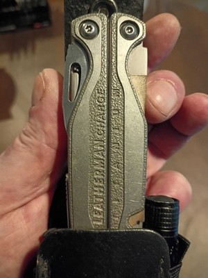 Leatherman Charge Plus TTi Premium Multi-Tool - Titanium (Safe Non-Recall Unit)