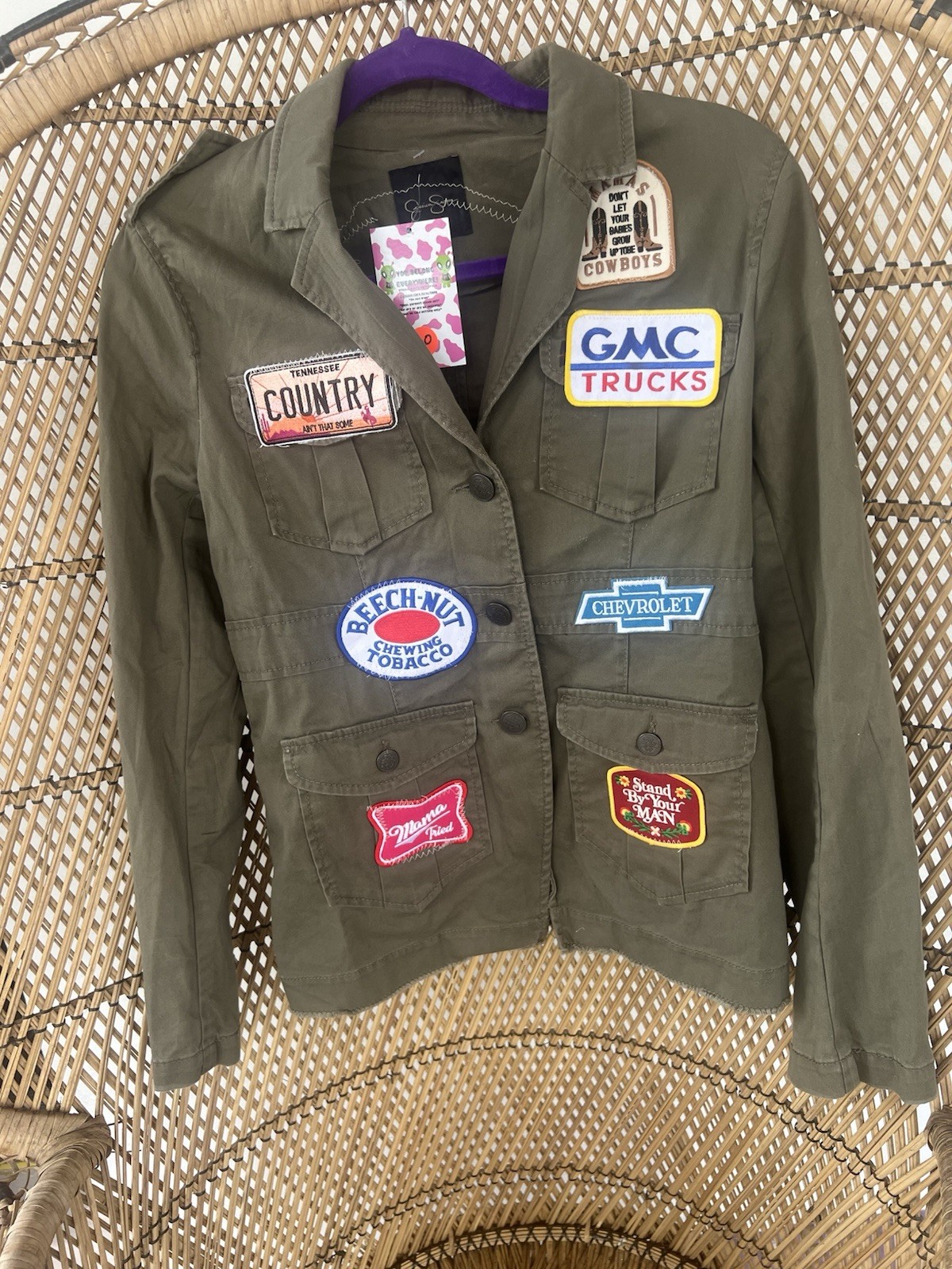 Green Military Jacket - image 1