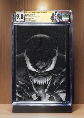 ALL-NEW VENOM #5 JOHN TYLER CHRISTOPHER C2E2 VARIANT SIGNED CGC SS 9.8 MARVEL